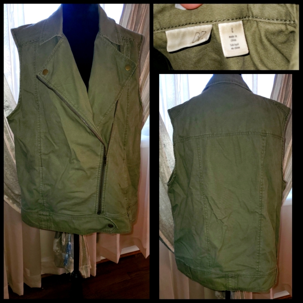 Army Green Color Vest